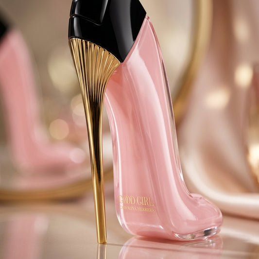 Carolina Herrera Good Girl Blush Stiletto Bottle - Detail Close-Up