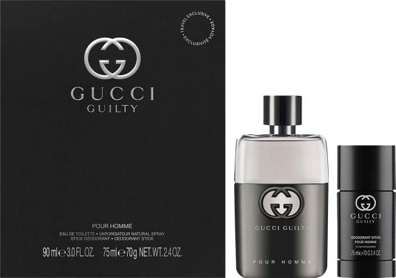 Gucci Guilty pour Homme Eau de Toilette 2 pcs