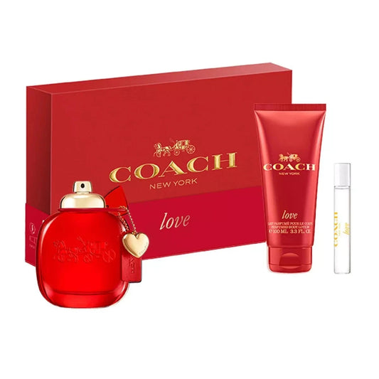 Coach LOVE 3.0 oz EDP for women gift set