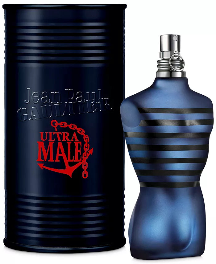 Jean Paul Gaultier Men's Ultra Male Eau de Toilette,4.2