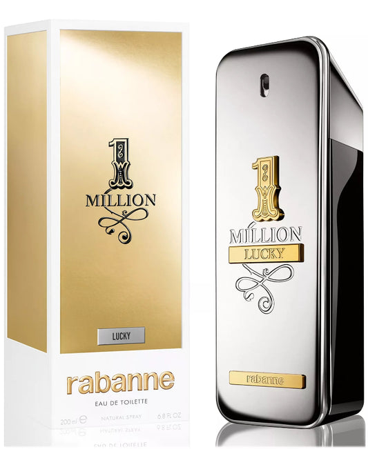 Rabanne Men's 1 Million Lucky Eau de Toilette Spray, 6.8-oz