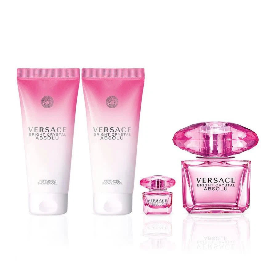 Versace Bright absolut 3.4 EDP for women gift set