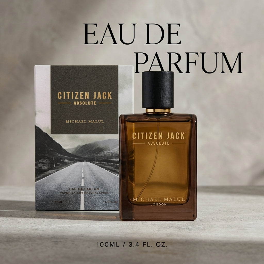 Citizen Jack Absolute 100ml Eau de Parfum feature visual
